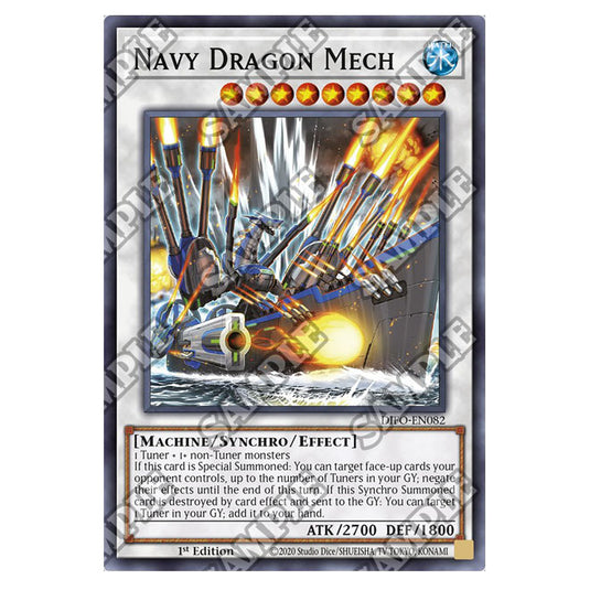 Yu-Gi-Oh! - Dimension Force - Navy Dragon Mech (Super Rare) DIFO-EN082