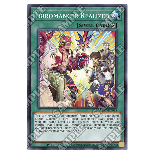 Yu-Gi-Oh! - Dimension Force - Libromancer Realized (Super Rare) DIFO-EN088