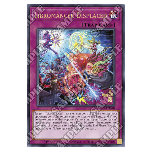 Yu-Gi-Oh! - Dimension Force - Libromancer Displaced (Ultra Rare) DIFO-EN090