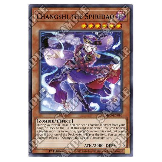 Yu-Gi-Oh! - Dimension Force - Changshi the Spiridao (Super Rare) DIFO-EN096