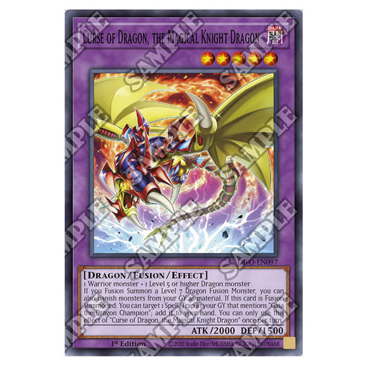 Yu-Gi-Oh! - Dimension Force - Curse of Dragon, the Magical Knight Dragon (Super Rare) DIFO-EN097