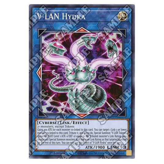 Yu-Gi-Oh! - Dimension Force - V-LAN Hydra (Common) DIFO-EN099 Yu-Gi-Oh! - Dimension Force - V-LAN Hydra (Common) DIFO-EN099