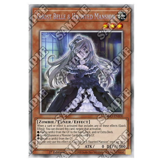 Yu-Gi-Oh! - Dimension Force - Ghost Belle & Haunted Mansion (Starlight Rare) DIFO-EN100