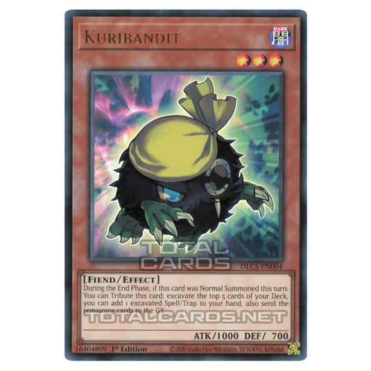 Yu-Gi-Oh! - Dragons of Legend: The Complete Series - Kuribandit (Ultra Rare) DLCS-EN004-Gold