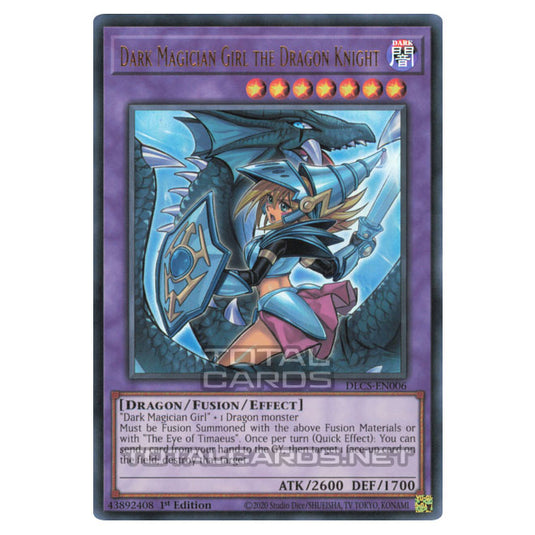 Yu-Gi-Oh! - Dragons of Legend: The Complete Series - Dark Magician Girl the Dragon Knight (alternate art) (Ultra Rare) DLCS-EN006A