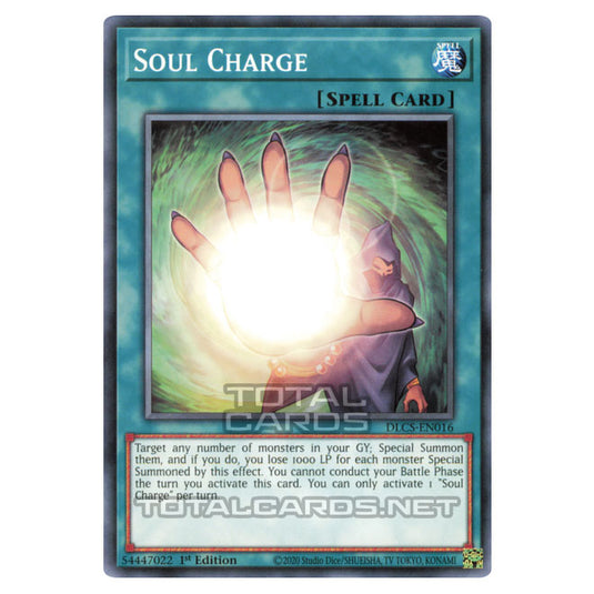 Yu-Gi-Oh! - Dragons of Legend: The Complete Series - Soul Charge (Common) DLCS-EN016
