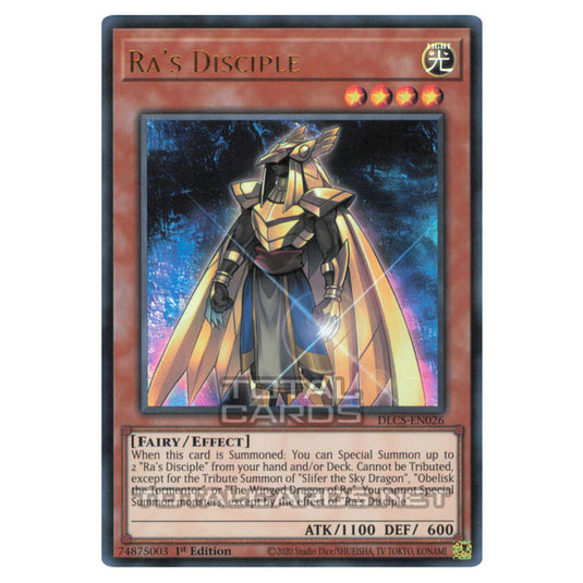 Yu-Gi-Oh! - Dragons of Legend: The Complete Series - Ra's Disciple (Ultra Rare) DLCS-EN026