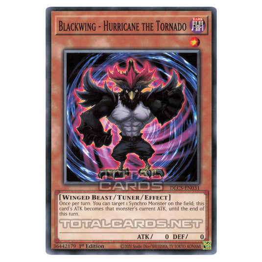 Yu-Gi-Oh! - Dragons of Legend: The Complete Series - Blackwing - Hurricane the Tornado (Common) DLCS-EN031