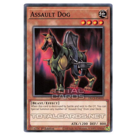 Yu-Gi-Oh! - Dragons of Legend: The Complete Series - Assault Dog (Common) DLCS-EN035