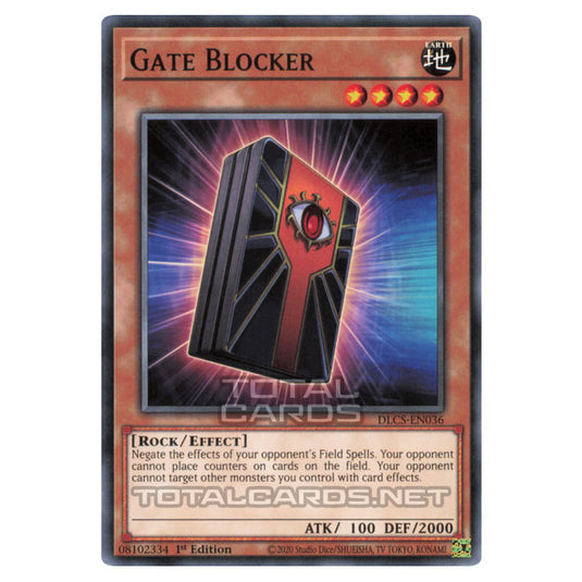 Yu-Gi-Oh! - Dragons of Legend: The Complete Series - Gate Blocker (Common) DLCS-EN036