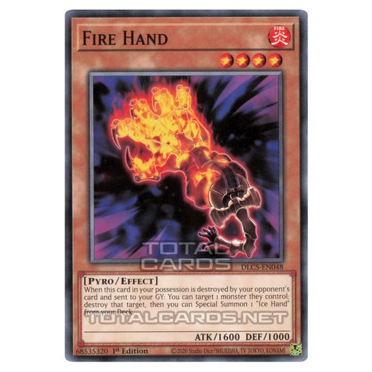 Yu-Gi-Oh! - Dragons of Legend: The Complete Series - Fire Hand (Common) DLCS-EN048