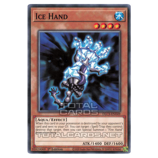 Yu-Gi-Oh! - Dragons of Legend: The Complete Series - Ice Hand (Common) DLCS-EN049