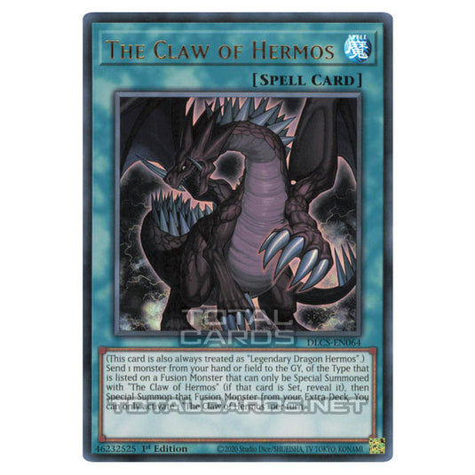 Yu-Gi-Oh! - Dragons of Legend: The Complete Series - The Claw of Hermos (Ultra Rare) DLCS-EN064