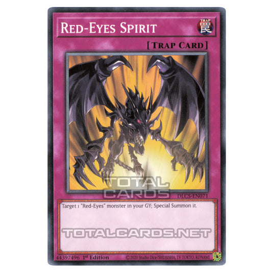 Yu-Gi-Oh! - Dragons of Legend: The Complete Series - Red-Eyes Spirit (Common) DLCS-EN071