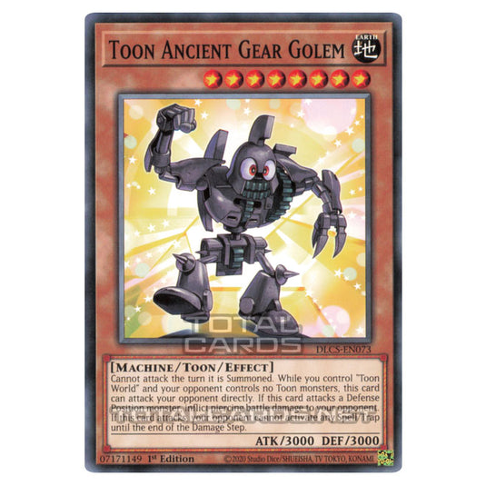 Yu-Gi-Oh! - Dragons of Legend: The Complete Series - Toon Ancient Gear Golem (Common) DLCS-EN073