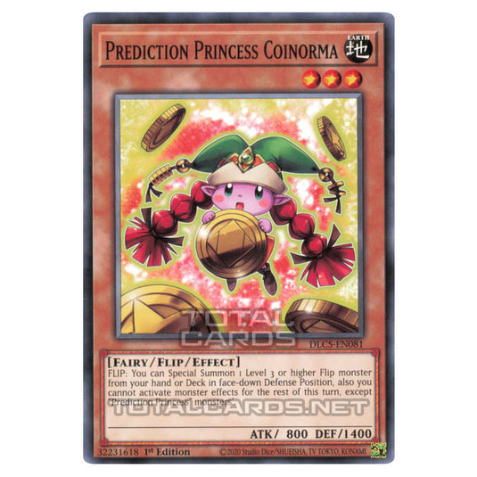 Yu-Gi-Oh! - Dragons of Legend: The Complete Series - Prediction Princess Coinorma (Common) DLCS-EN081