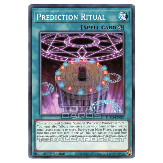 Yu-Gi-Oh! - Dragons of Legend: The Complete Series - Prediction Ritual (Common) DLCS-EN087