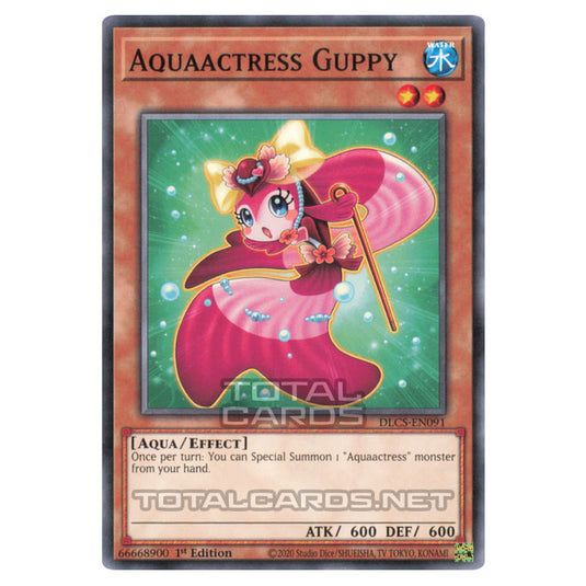 Yu-Gi-Oh! - Dragons of Legend: The Complete Series - Aquaactress Guppy (Common) DLCS-EN091