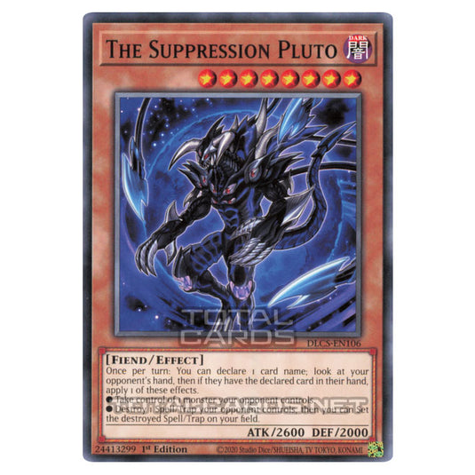 Yu-Gi-Oh! - Dragons of Legend: The Complete Series - The Suppression Pluto (Common) DLCS-EN106