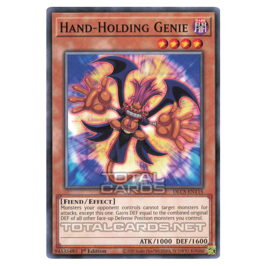 Yu-Gi-Oh! - Dragons of Legend: The Complete Series - Hand-Holding Genie (Common) DLCS-EN115