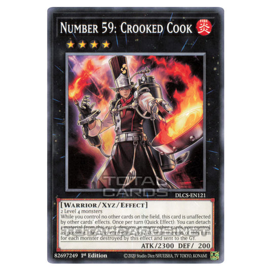 Yu-Gi-Oh! - Dragons of Legend: The Complete Series - Number 59: Crooked Cook (Common) DLCS-EN121