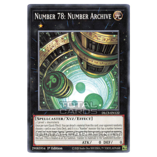Yu-Gi-Oh! - Dragons of Legend: The Complete Series - Number 78: Number Archive (Common) DLCS-EN122