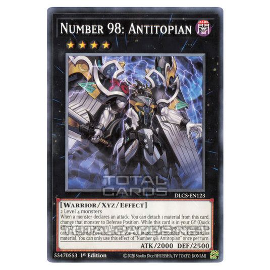 Yu-Gi-Oh! - Dragons of Legend: The Complete Series - Number 98: Antitopian (Common) DLCS-EN123
