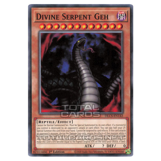 Yu-Gi-Oh! - Dragons of Legend: The Complete Series - Divine Serpent Geh (Common) DLCS-EN142