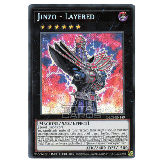 Yu-Gi-Oh! - Dragons of Legend: The Complete Series - Jinzo - Layered (Secret Rare) DLCS-EN149