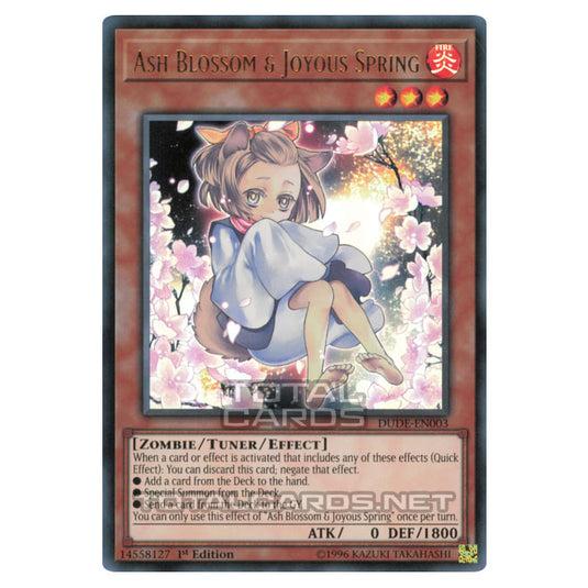 Yu-Gi-Oh! - Duel Devastator - Ash Blossom &amp; Joyous Spring (alternate art) (Ultra Rare) DUDE-EN003