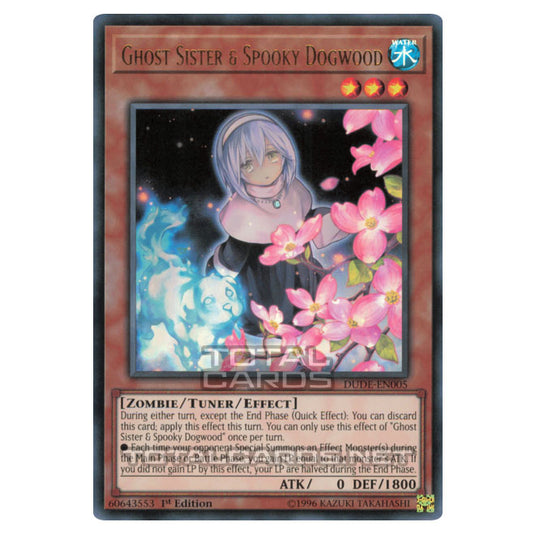 Yu-Gi-Oh! - Duel Devastator - Ghost Sister &amp; Spooky Dogwood (alternate art) (Ultra Rare) DUDE-EN005