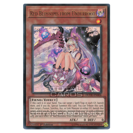 Yu-Gi-Oh! - Duel Devastator - Red Blossoms from Underroot (Ultra Rare) DUDE-EN006