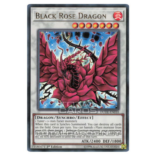 Yu-Gi-Oh! - Duel Devastator - Black Rose Dragon (Ultra Rare) DUDE-EN010