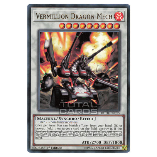 Yu-Gi-Oh! - Duel Devastator - Vermillion Dragon Mech (Ultra Rare) DUDE-EN015