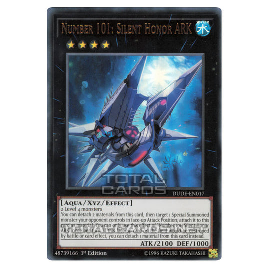 Yu-Gi-Oh! - Duel Devastator - Number 101: Silent Honor ARK (Ultra Rare) DUDE-EN017