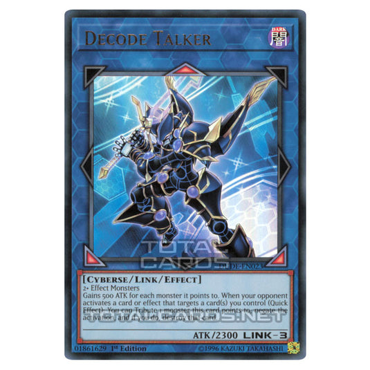 Yu-Gi-Oh! - Duel Devastator - Decode Talker (Ultra Rare) DUDE-EN023