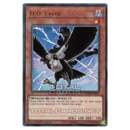 Yu-Gi-Oh! - Duel Devastator - D.D. Crow (Ultra Rare) DUDE-EN027