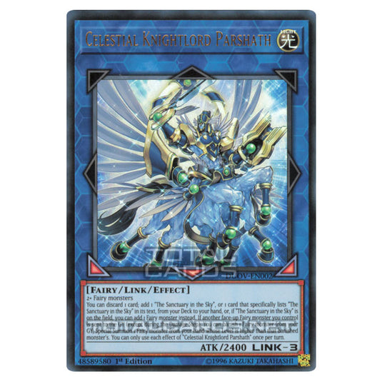 Yu-Gi-Oh! - Duel Overload - Celestial Knightlord Parshath (Ultra Rare) Yu-Gi-Oh! - Duel Overload - Celestial Knightlord Parshath (Ultra Rare)