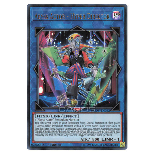 Yu-Gi-Oh! - Duel Overload - Abyss Actor - Hyper Director (Ultra Rare) DUOV-EN022