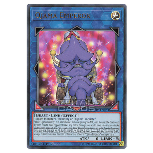 Yu-Gi-Oh! - Duel Overload - Ojama Emperor (Ultra Rare) DUOV-EN033