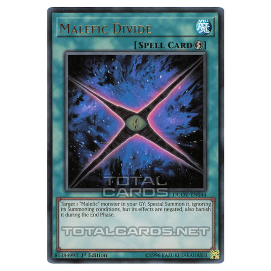 Yu-Gi-Oh! - Duel Overload - Malefic Divide (Ultra Rare) DUOV-EN044