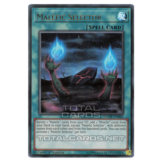 Yu-Gi-Oh! - Duel Overload - Malefic Selector (Ultra Rare) DUOV-EN045