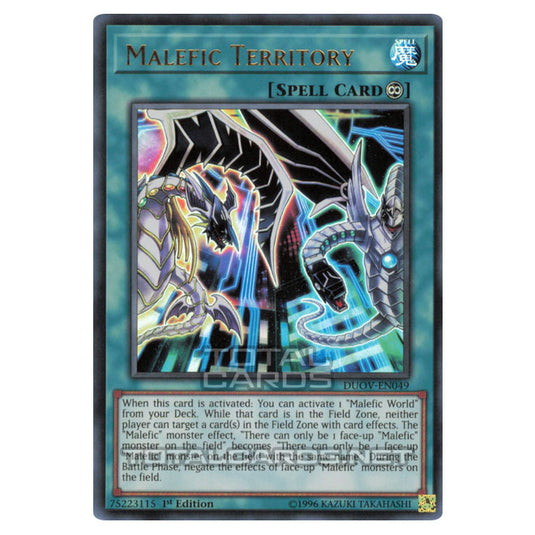 Yu-Gi-Oh! - Duel Overload - Malefic Territory (Ultra Rare) DUOV-EN049 Yu-Gi-Oh! - Duel Overload - Malefic Territory (Ultra Rare) DUOV-EN049