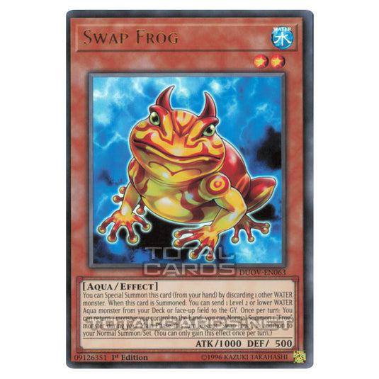 Yu-Gi-Oh! - Duel Overload - Swap Frog (Ultra Rare) DUOV-EN063