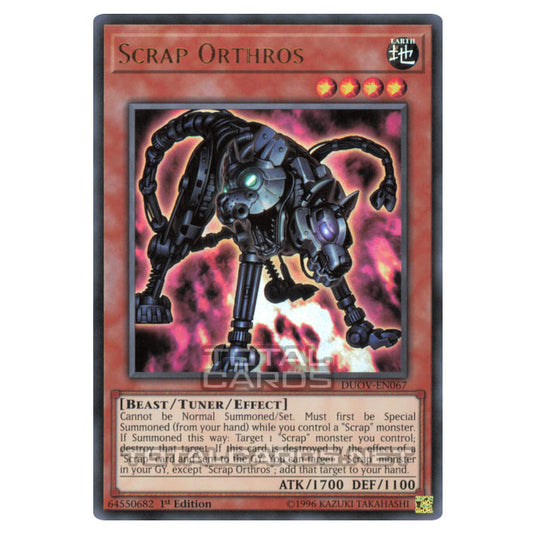 Yu-Gi-Oh! - Duel Overload - Scrap Orthros (Ultra Rare) DUOV-EN067