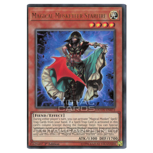 Yu-Gi-Oh! - Duel Overload - Magical Musketeer Starfire (Ultra Rare) DUOV-EN072