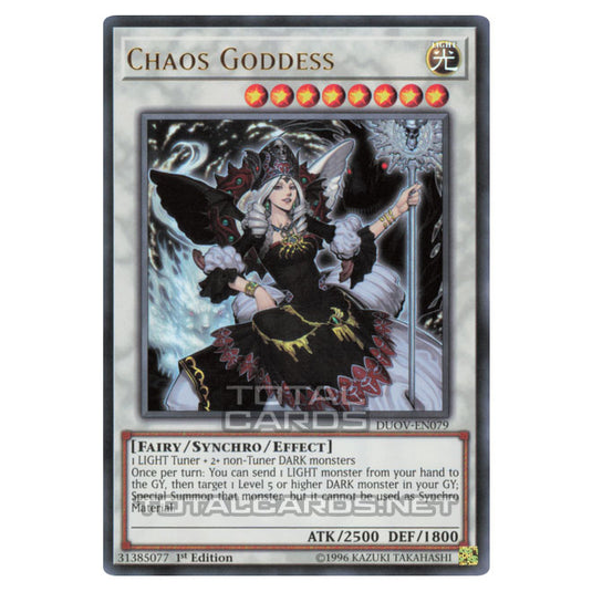 Yu-Gi-Oh! - Duel Overload - Chaos Goddess (Ultra Rare) DUOV-EN079