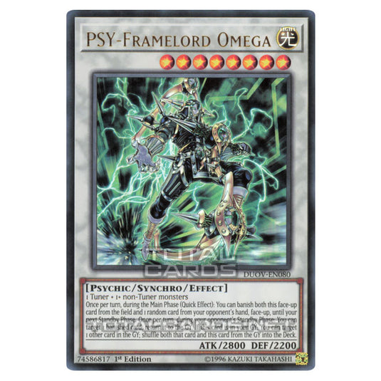 Yu-Gi-Oh! - Duel Overload - PSY-Framelord Omega (Ultra Rare) DUOV-EN080