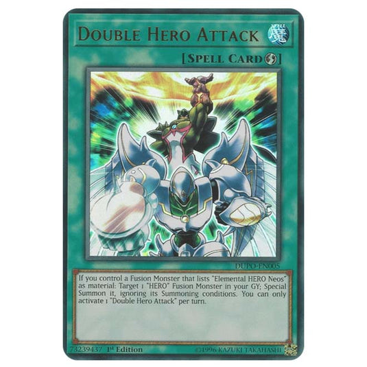 Yu-Gi-Oh! - Duel Power - Double Hero Attack (Ultra Rare) DUPO-EN005