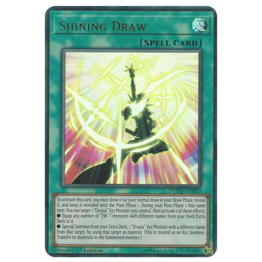 Yu-Gi-Oh! - Duel Power - Shining Draw (Ultra Rare) DUPO-EN010